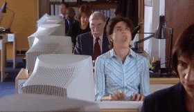 Typing Bored GIF - Typing Bored Work - Discover &amp; Share GIFs