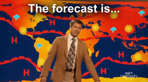 The forecast is... we are all going to die!