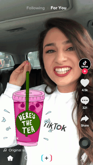 How To Add GIFs To your TikTok Post - MobyGeek.com