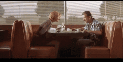 Pulp Fiction Diner GIF - PulpFiction Diner Eating GIFs