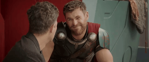 Gif of Thor saying "is it though?"