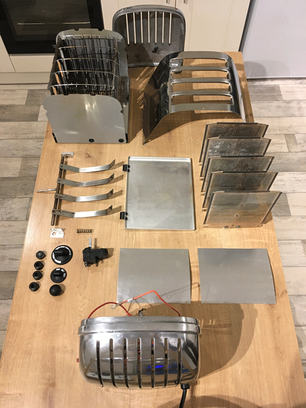 Dualit Toaster disassembly 