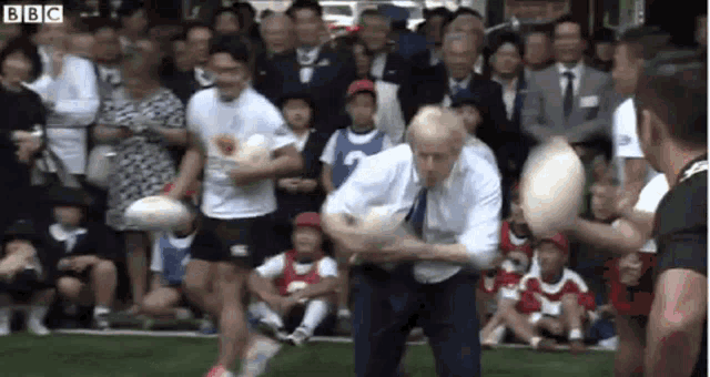 Boris Johnson Rugby GIF - BorisJohnson Rugby Tackle - Discover &amp; Share GIFs