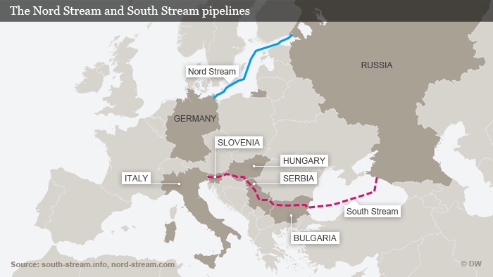 Moscú comenzó construcción de gasoducto hacia Europa | Europa | DW |  07.12.2012