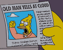 Old Man Yells At Cloud GIFs | Tenor