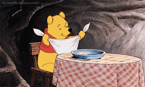 Winnie The Pooh Disney GIF - Winnie The Pooh Disney Ready To Eat - Discover  &amp; Share GIFs