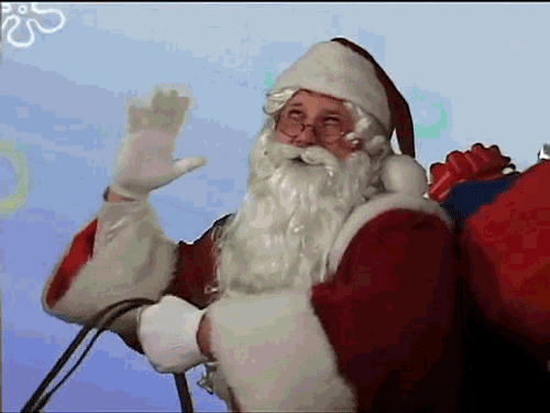 santa claus reindeer GIF - Find &amp; Share on GIPHY