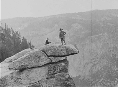 yosemite national park rocks GIF by US National Archives