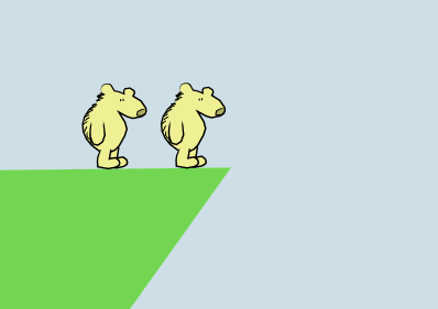 Lemmings #Push #Cliff GIF by daveydoodlebug - Find & Share on GIPHY