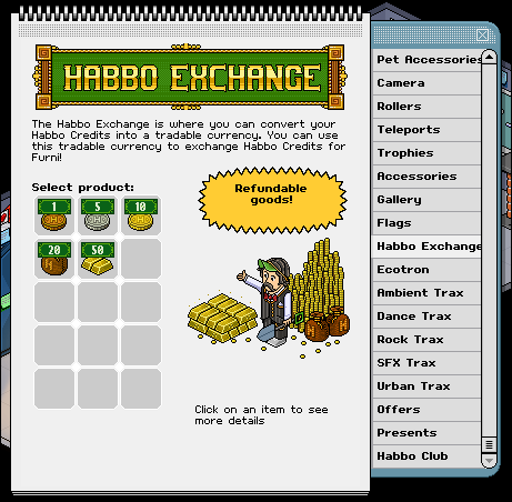 Habbo Ages - 2007 Catalogue