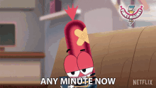 Any Minute Now Waiting GIF - AnyMinuteNow Waiting Wait - Discover &amp; Share  GIFs
