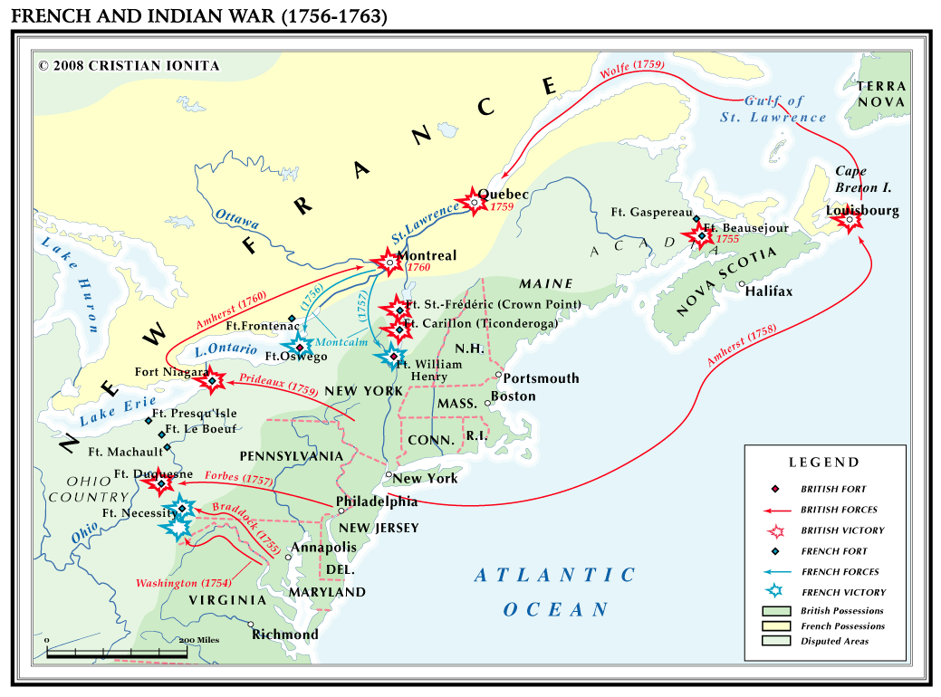 French & Indian War (1754-1763) aka The Seven Years War