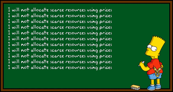 Bart Simpsons Chalkboard