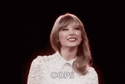 Oops Taylorswift GIF - Oops Taylorswift - Discover & Share GIFs