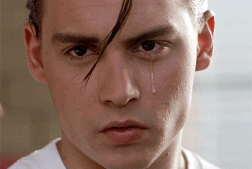 Sad Johnny Depp GIF