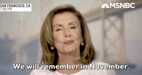 Nancy Pelosi Dnc GIF by MSNBC