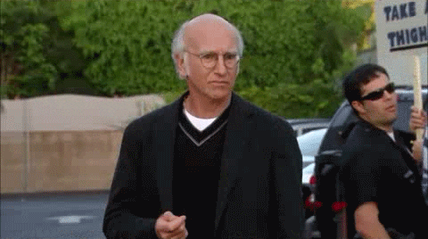 confused larry david GIF