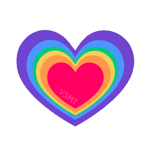 370 Rainbow Hearts ideas | heart wallpaper, heart art, rainbow
