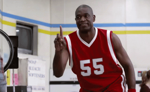 Image result for dikembe mutombo gif