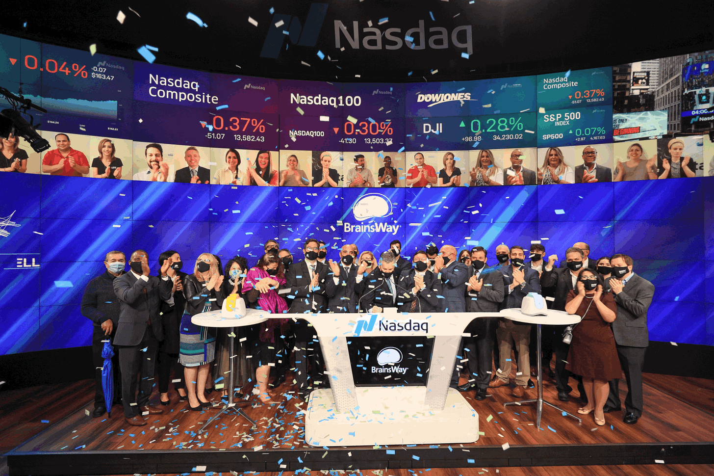 Ringing the closing bell!