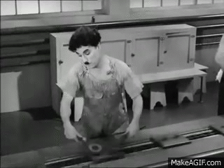 Tiempos Modernos Charles Chaplin Espaol2 on Make a GIF