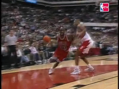 Image result for gif dikembe block