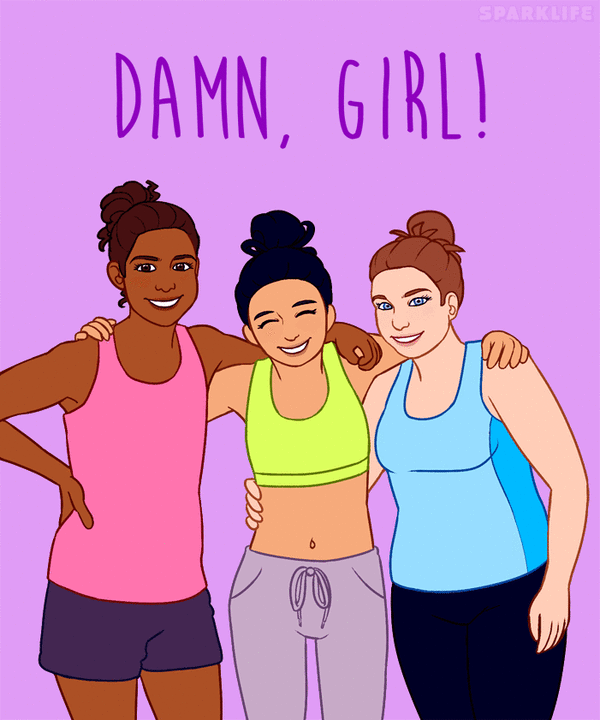 10 Adorable Body-Love Illustrations For Anyone Who Needs A Pick-Me-Up | Body  love, Body positivity, Body posi