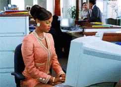 Tyra Banks Working GIF - TyraBanks Working Typing GIFs