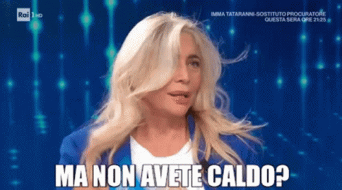 Caldo Hot GIF - Caldo Hot Mara Venier GIFs