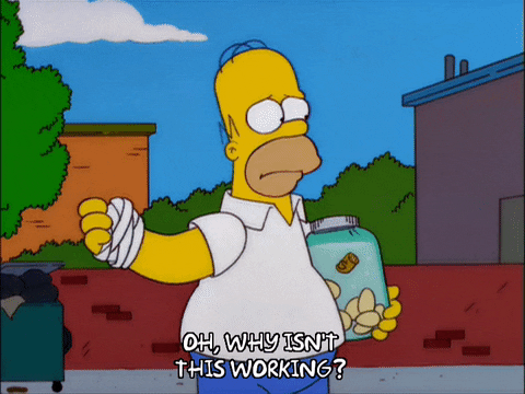Homer Simpson Jar GIF