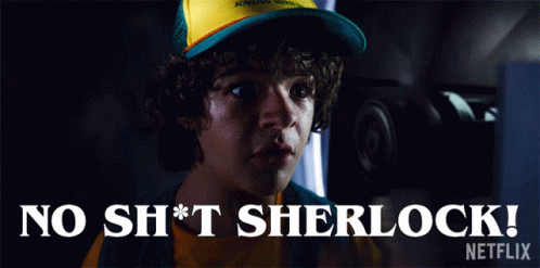 No Duh Sherlock Obviously GIF - No Duh Sherlock Obviously Of Course -  Discover & Share GIFs