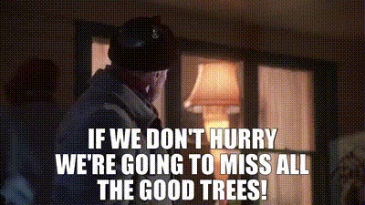 YARN | If we don't hurry we're going to miss all the good trees! | A  Christmas Story (1983) | Video clips by quotes | 9ead8ee3 | 紗