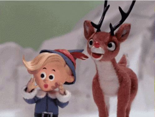 Rudolph The Red Nosed Reindeer Shocked GIF - Rudolph The Red Nosed Reindeer  Rudolph Shocked - Discover & Share GIFs