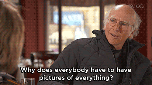 When he asked the important questions. | Larry david, Larry david quotes,  Larry