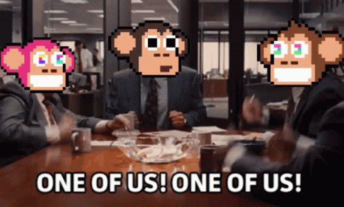 Chimpers One Of Us GIF - Chimpers One Of Us One Of Us Chimpers - Discover &  Share GIFs