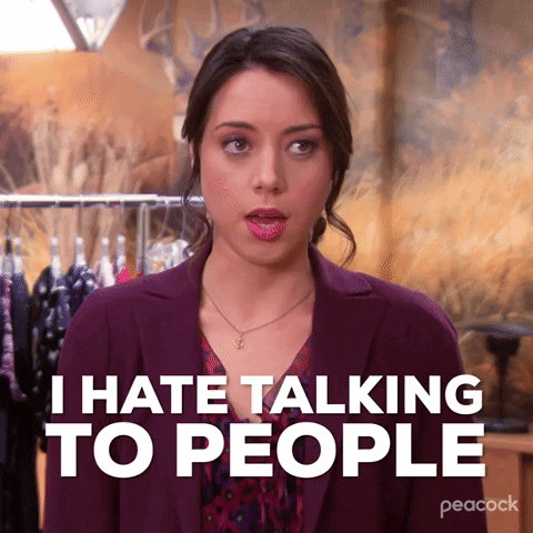 I Hate Talking To People GIFs - Get the best GIF on GIPHY