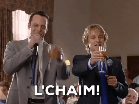 wedding crashers cheers GIF wedding crashers cheers GIF