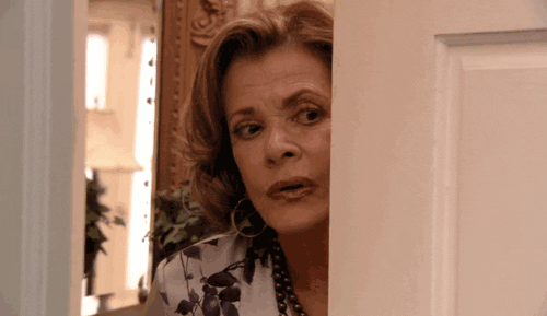 Nosey Lucille Bluth GIF