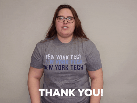 Ty Love GIF by New York Institute of Technology (NYIT)