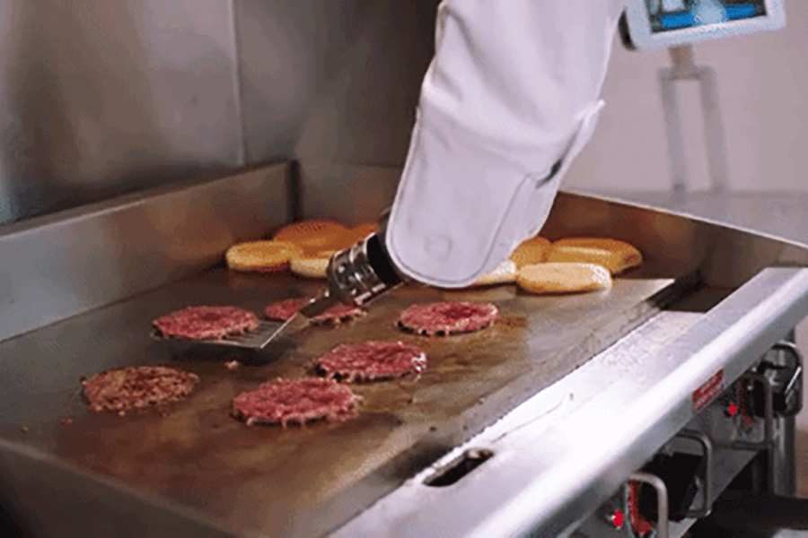 I Ate a Burger Made by Flippy, the Burger-Flipping Robot Who&#39;s Here to Take  Your Minimum-Wage Job | by John McDermott | MEL Magazine | Medium