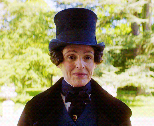 Miss Lister — Anne Lister breaking the fourth wall.