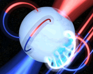 Model of plasma discharge on theoretical magnetar applies to Earth?