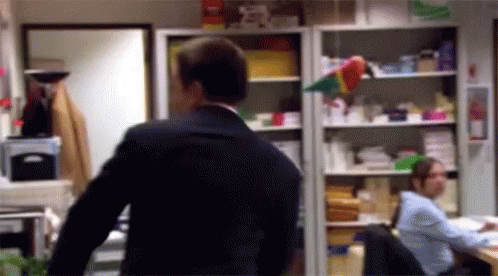 The Office Andy Punches Wall GIFs | Tenor
