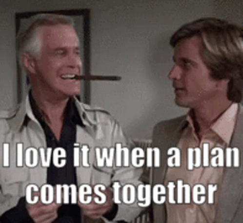 Ateam Plan GIF - Ateam Plan Together - Discover & Share GIFs