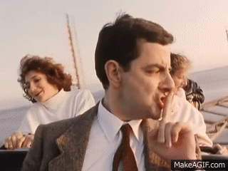 Mr Bean - Rollercoster on Make a GIF