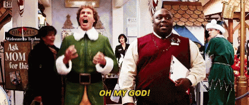 Wiggin Out GIF - Elf Omg Ohmygod - Discover & Share GIFs