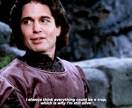 oh the cleverness of you — THE PRINCESS BRIDE (1987) dir. Rob Reiner