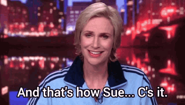 Glee Glee Season1 GIF - Glee Glee Season1 Sue Sylvester - Discover & Share  GIFs