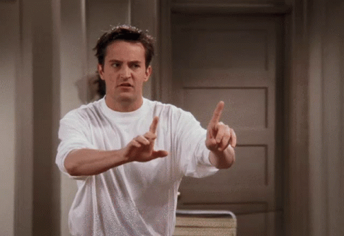 Friends Chandler Bing GIF - Friends Chandler Bing Matthew Perry - Discover  & Share GIFs