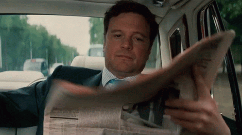 Newspaper Whats The Good News GIF - Newspaper Whats The Good News Reading -  Discover & Share GIFs